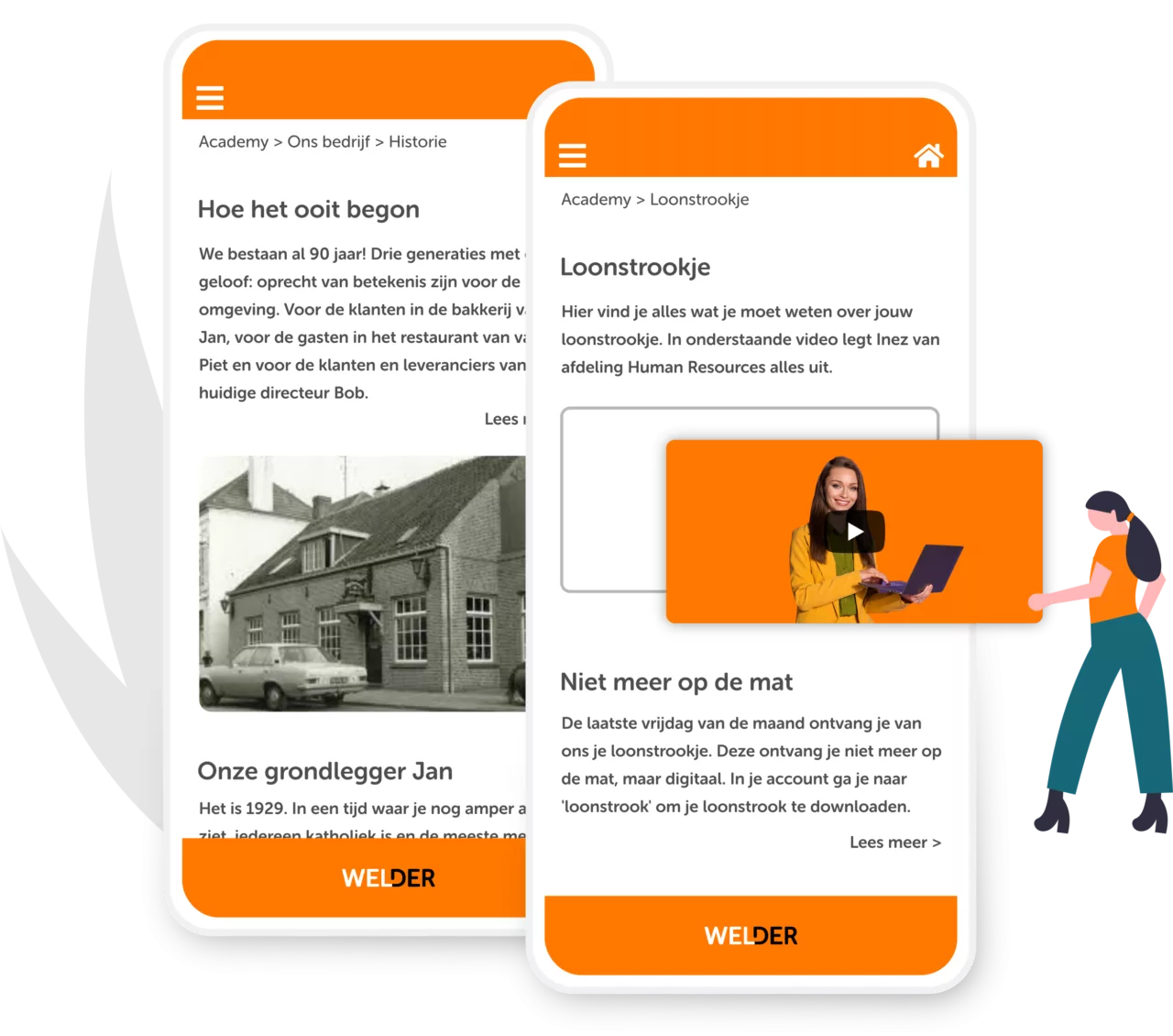 MyAcademy module e-learnings op mobiel