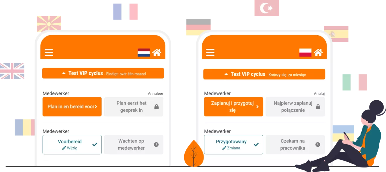 My VIP werkwijze meertalig