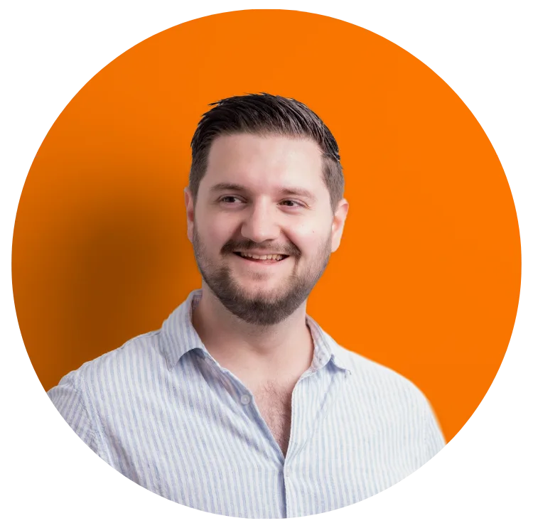 Profielfoto website Enrico Rijken Oranje 2025