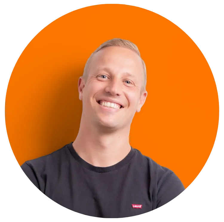 Profielfoto website Richard Palm Oranje 2025