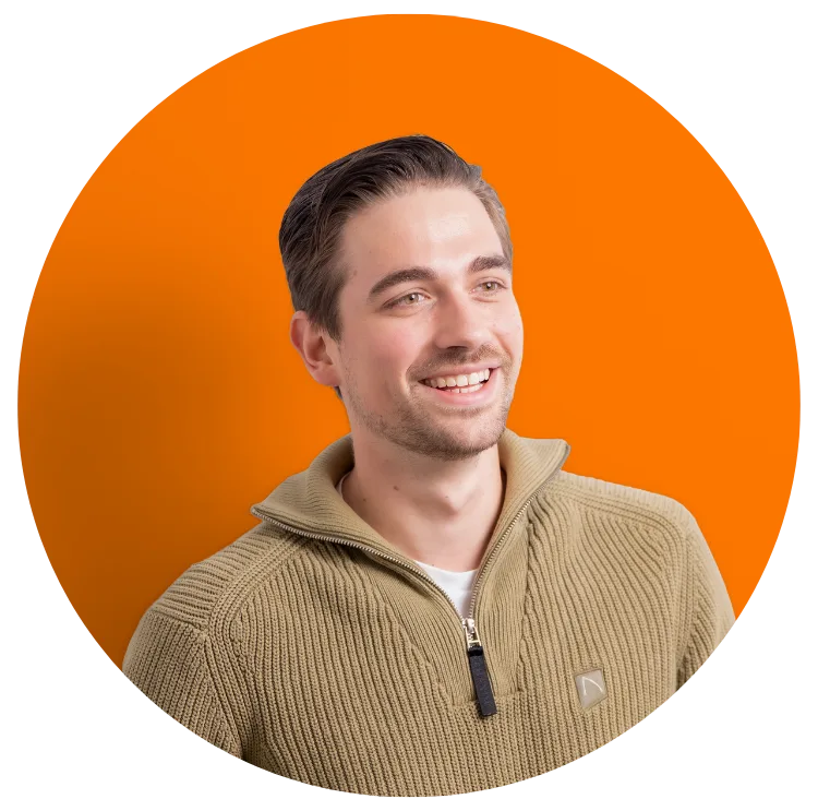 Profielfoto website Daan Derks Oranje 2025